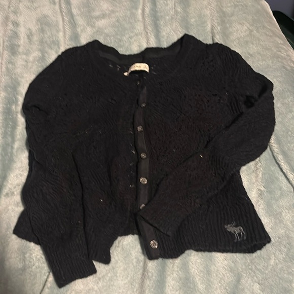 Abercrombie and Fitch dark navy sweater. Size small - Picture 1 of 7